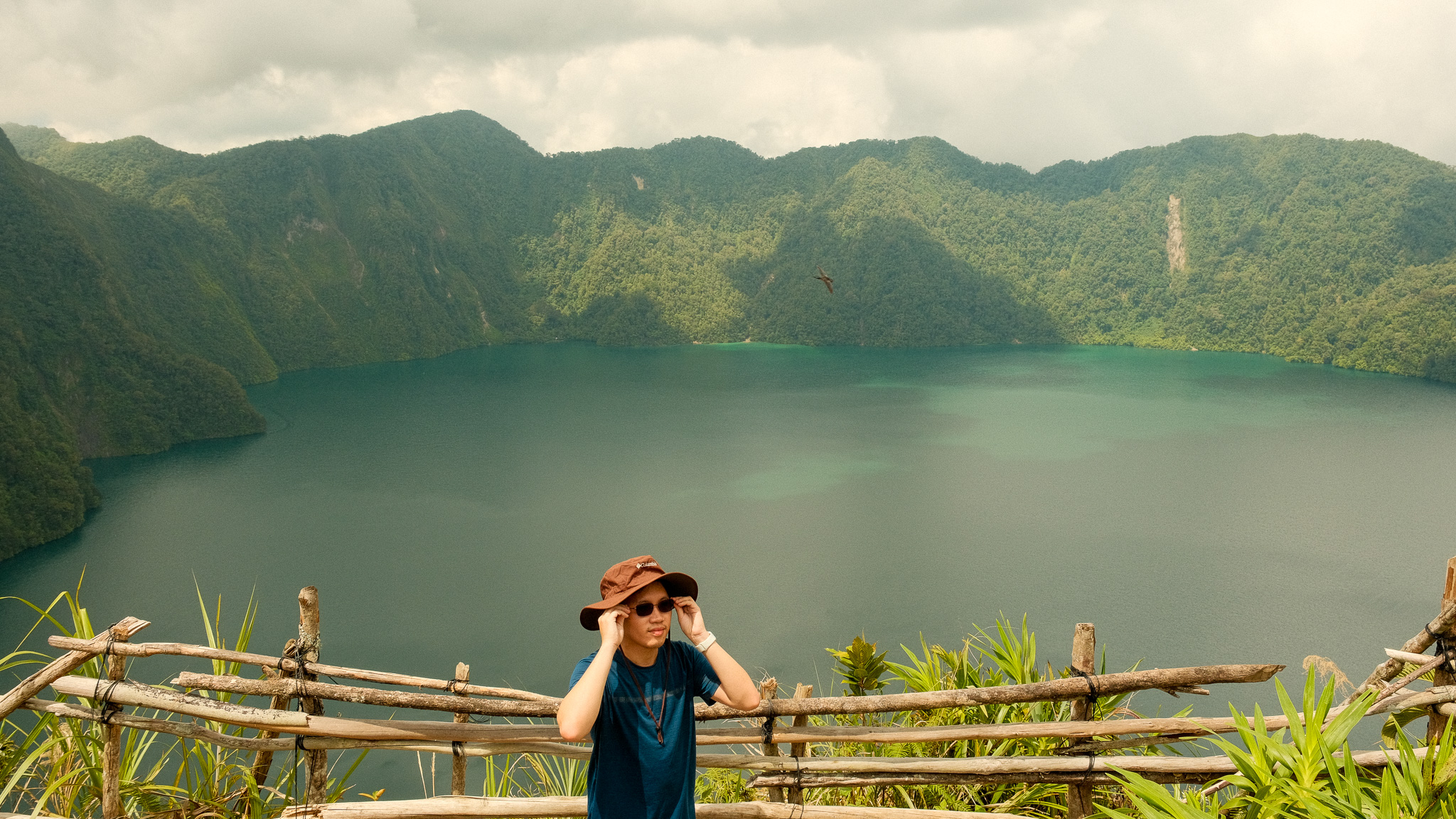 Lake Holon aerial view